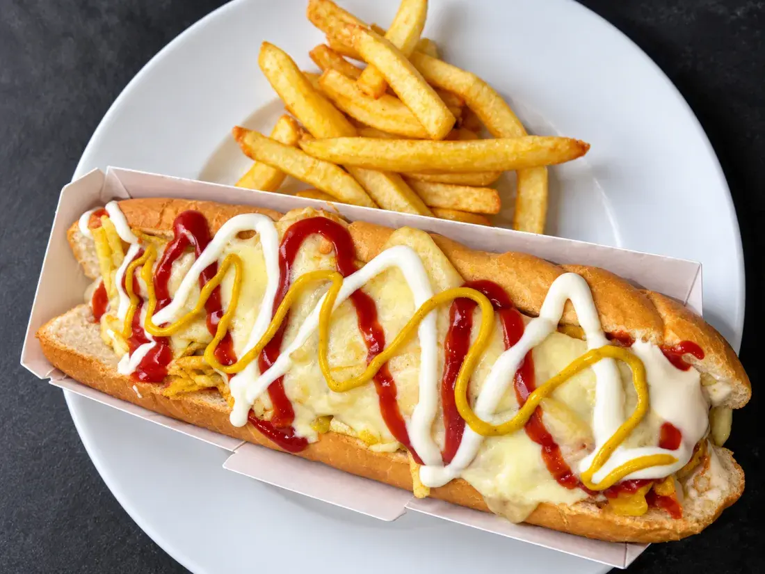 Hot dog de Relaax Colombiano